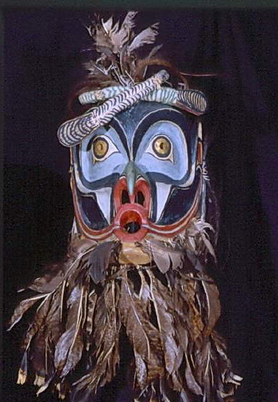 Bob Harris, Kwakiutl. Grouse Mask