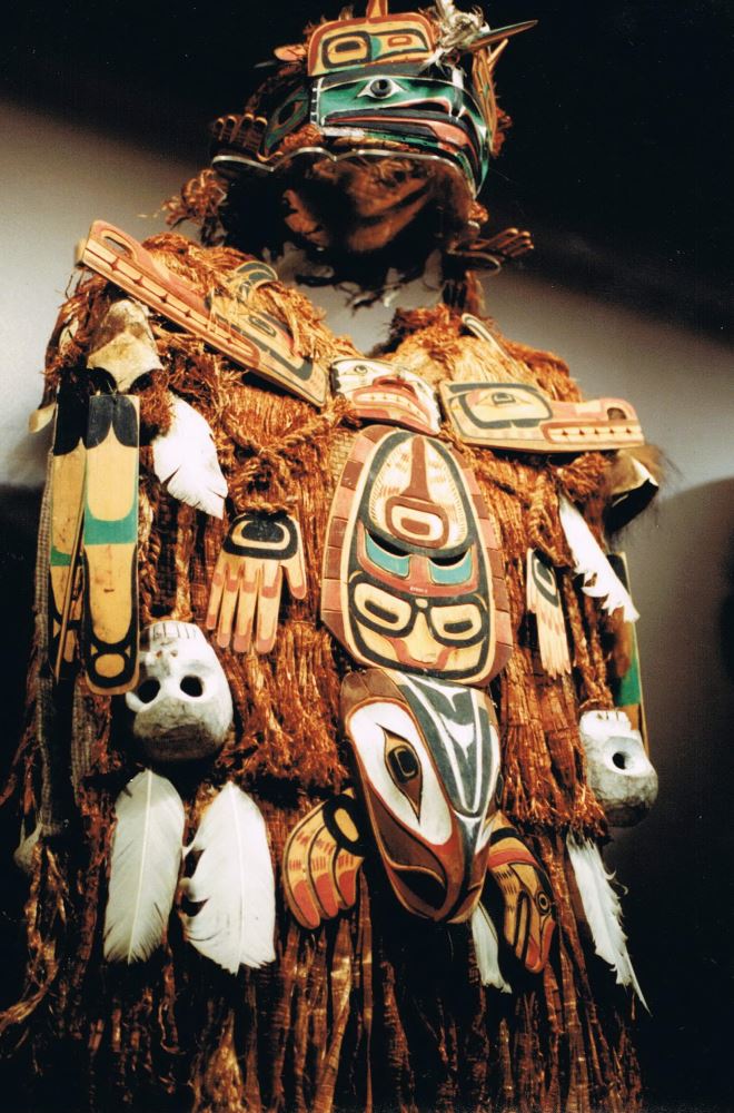 Bob Harris, Kwakiutl. Mask Dance And Regailia