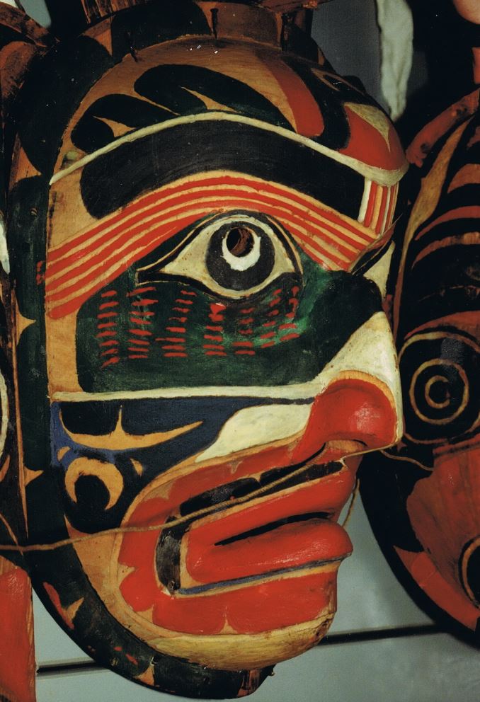 Bob Harris, Kwakiutl. Transformation Mask