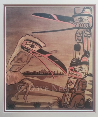 Dave Neel Senior, Aboriginal Painting 1