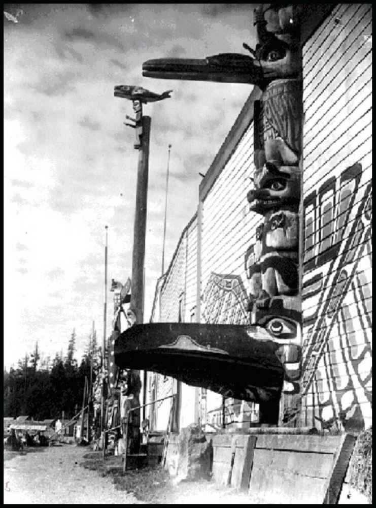 Ellen Neel, Kwakiutl Artist. Ellen Neel Birth House