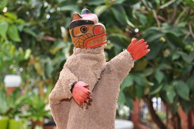 Ellen Neel, Kwakiutl Artist. Puppet