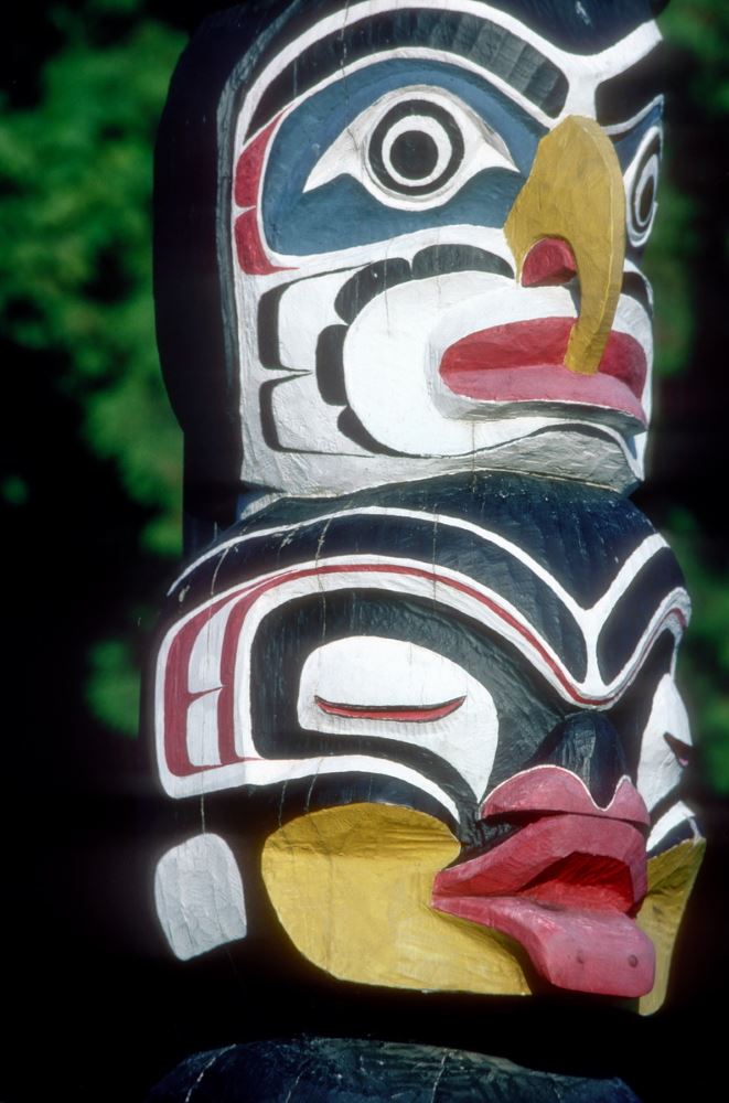 Ellen Neel, Kwakiutl Artist. Totem Pole Stanley Park