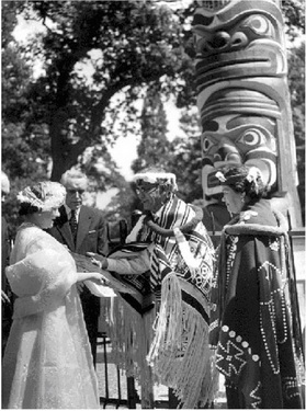 Chief Mungo Martin, Kwakiutl Artist. Helena Hunt