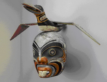 Chief Mungo Martin, Kwakiutl Artist. Mask