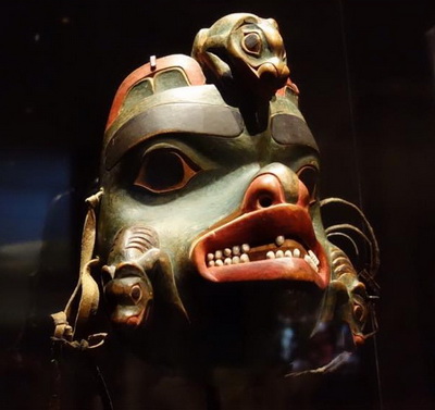 Northwest Coast Native Indian Art, Otterman Mask